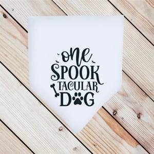 Halloween Dog Bandana: Spooktacular Pet Neckwear for Small/Medium Dogs