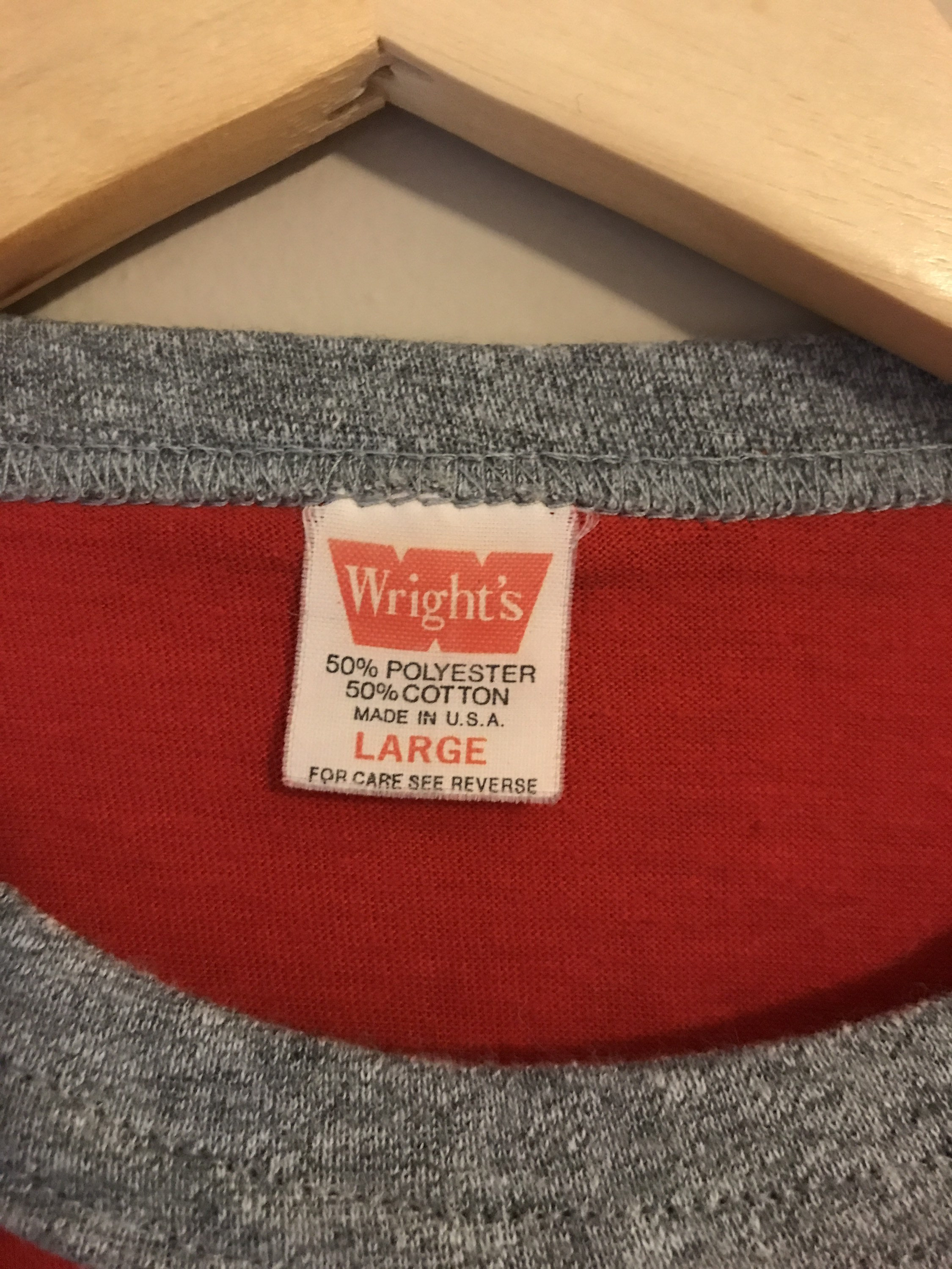 Rotes und graues Ringer Tee Vintage antik kleine 20er Jahre | Etsy