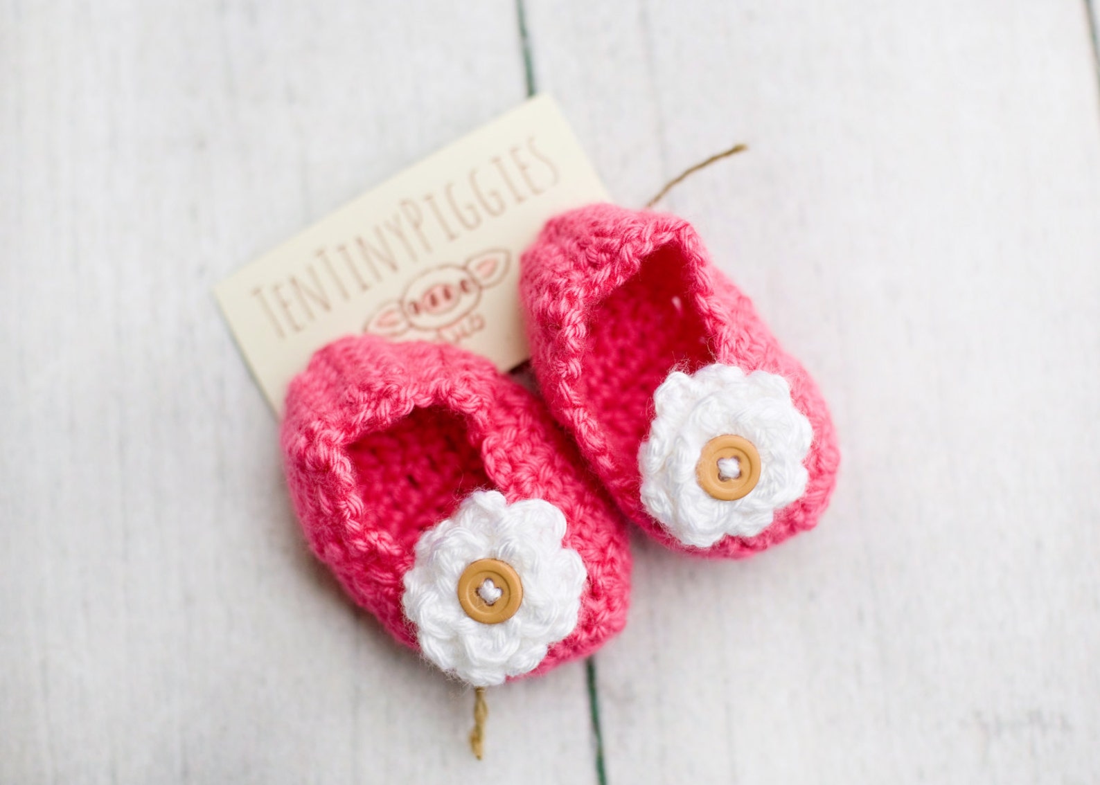 custom sassy slippers crochet knit baby shoes ballet flats socks floral button handmade variety of colors