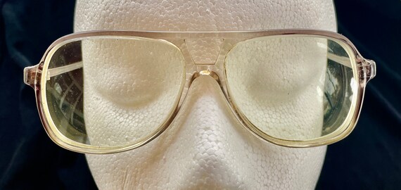 Cool Vintage 1980s Oversized Aviation Eyeglasses … - image 4