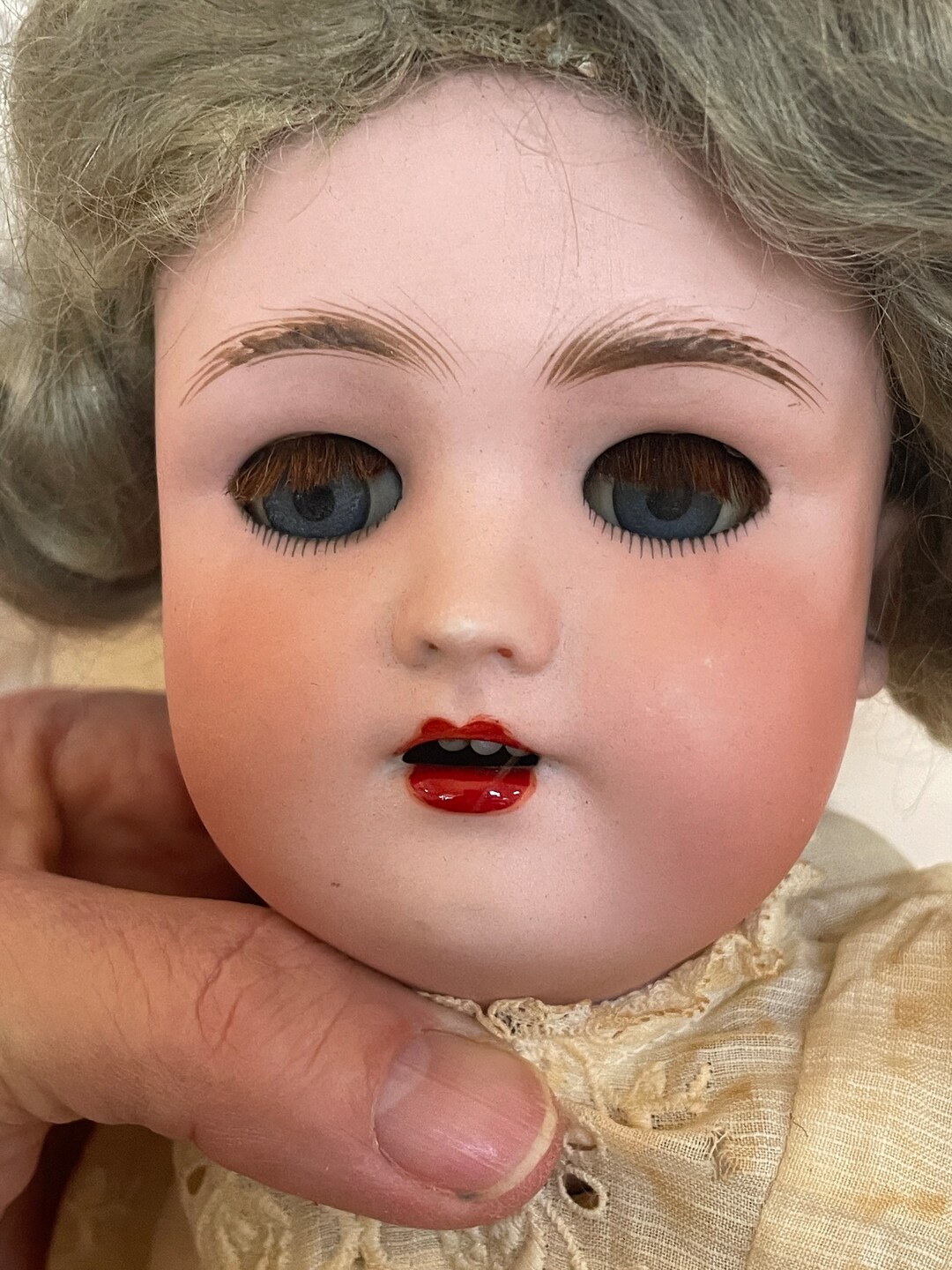 Wonderful Antique Heinrich Handwerck / Simon and Halbig Germany Bisque