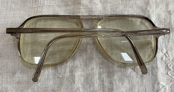 Cool Vintage 1980s Oversized Aviation Eyeglasses … - image 7