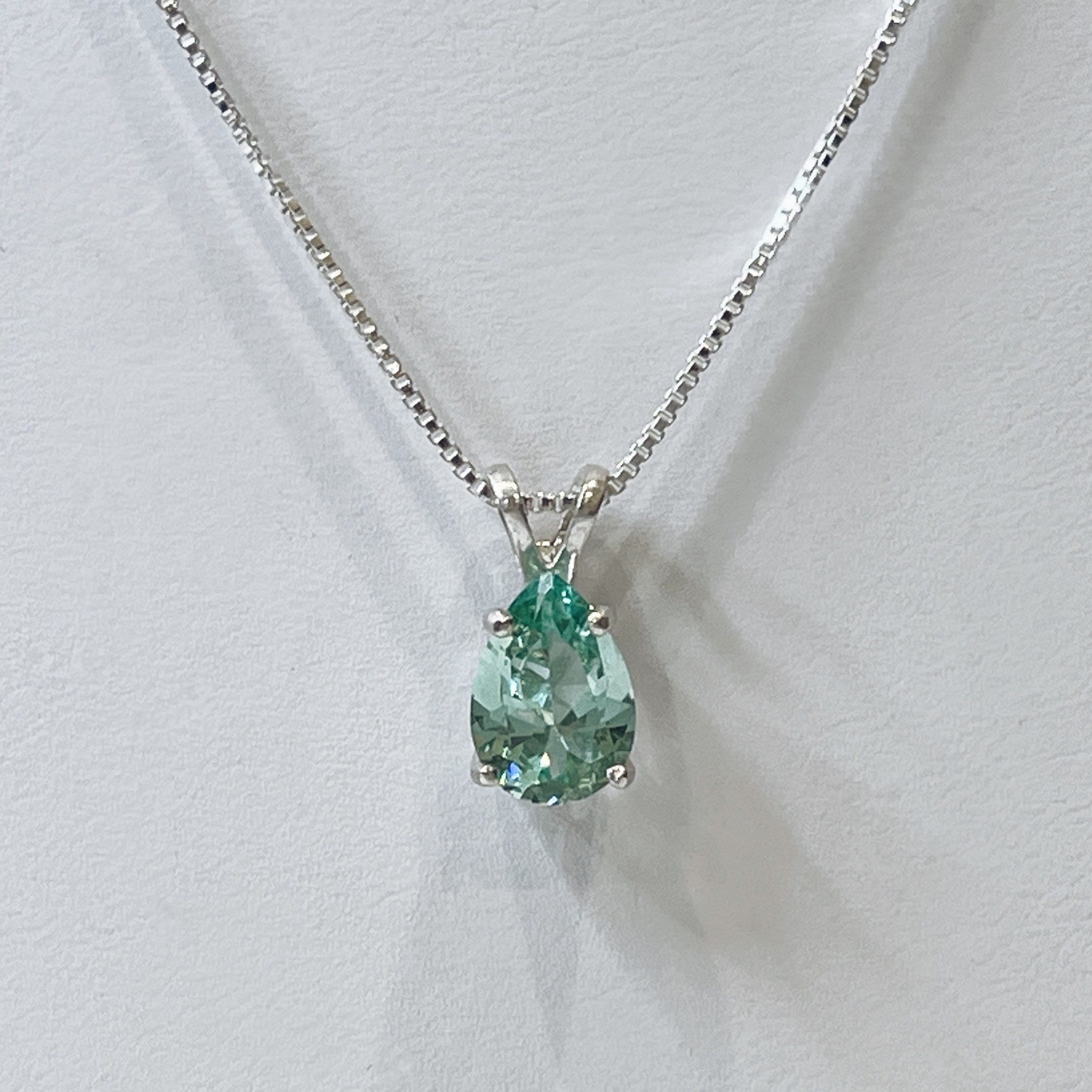 ★MIDNIGHT MOMENT.★ rhombic spinel necklace Black Spinel Rhodium Over Sterling Silver Beaded Necklace