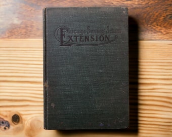 The Chicago Sunday School Extension. 1904. Excellent Antique Condition. 160 pages.