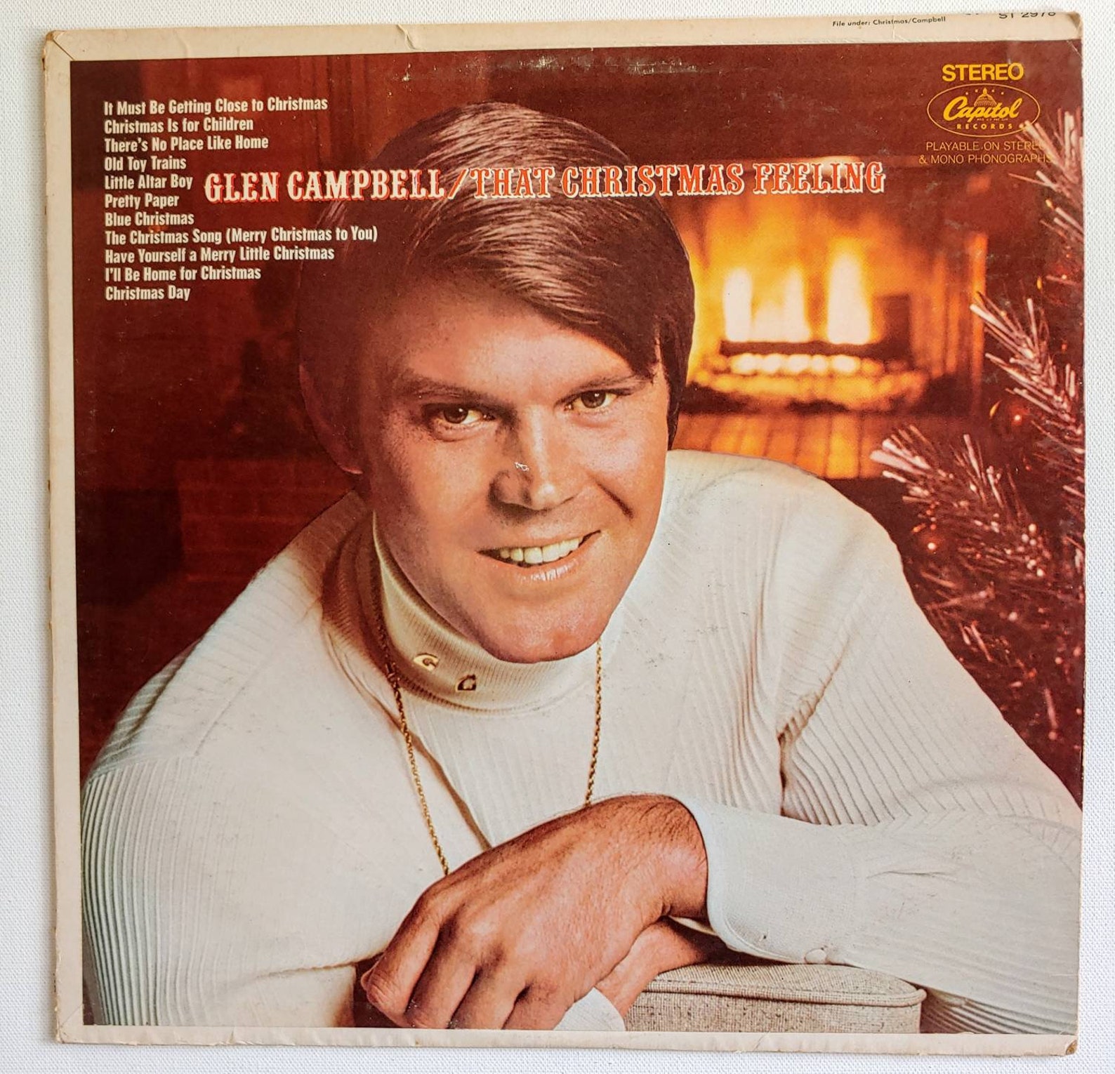Glen Campbell Christmas Album. Glen Campbell That Christmas Etsy
