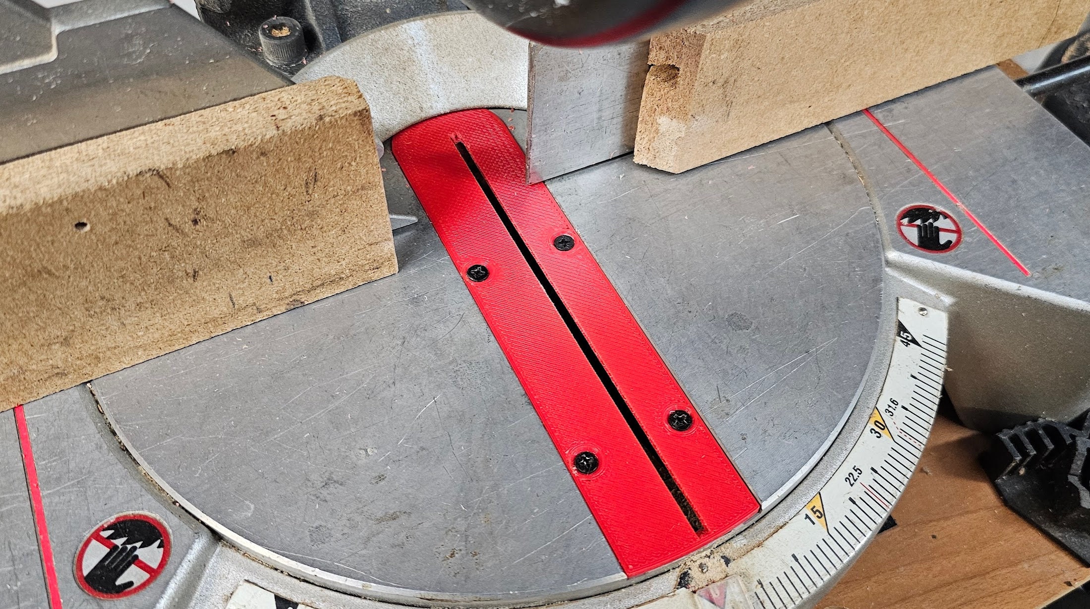 ※みど※ Zero Clearance Throat Plate Insert for Some Craftsman 315