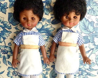 Choose from two - VINTAGE Lesney Ginny or Skinny Ginny or Vogue Ginny 8in/19cm NURSE DOLL