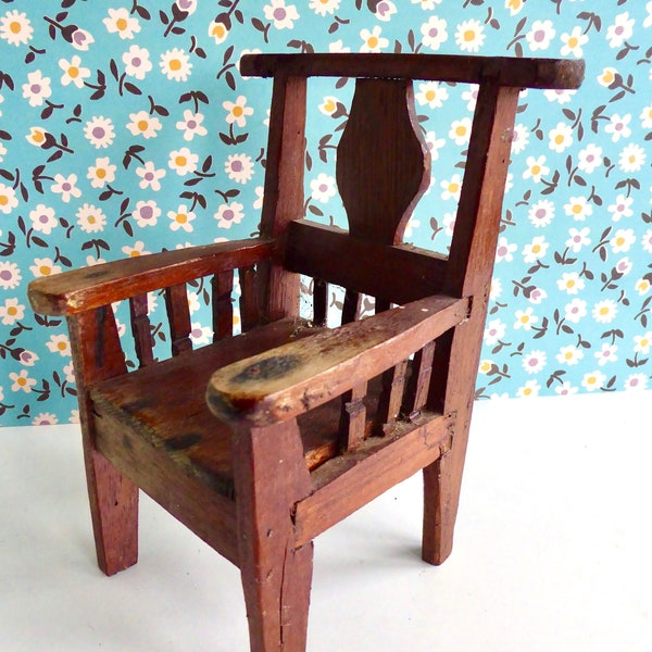 Wooden Doll Chair Etsy