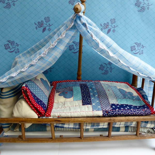 Antique Doll Bed Etsy