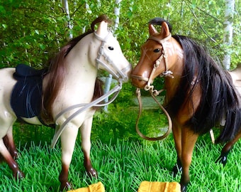 LORI DOLL PONY, your choice from two beauties - each with a saddle, bridle, reins and a few accessories