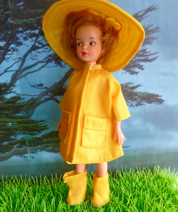 3 Piece VINTAGE RAIN OUTFIT for 9in/21cm Dolls Like Dakin