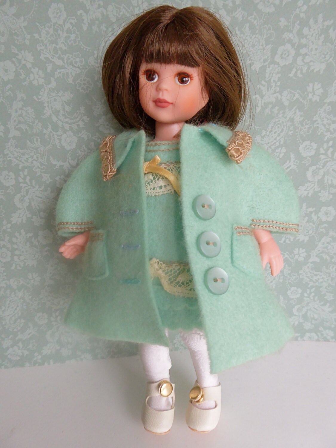 Elaborate Handmade DOLL COAT and Two 