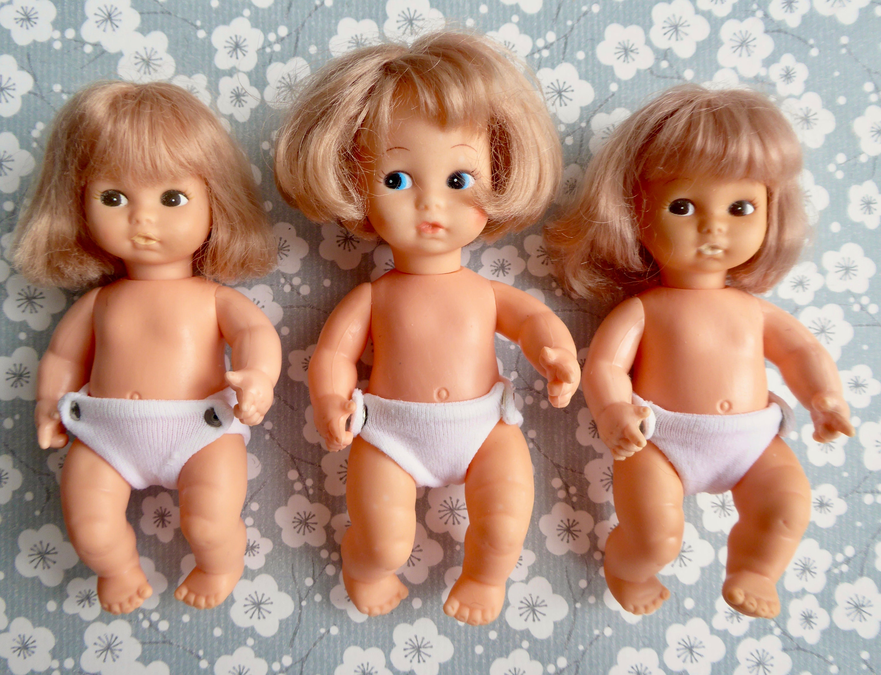 Your Choice From 3x AMANDA JANE BABY Dolls All Three Blonde and