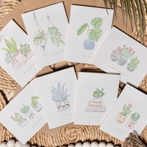 Plant Obsession Note Card Set of 8
