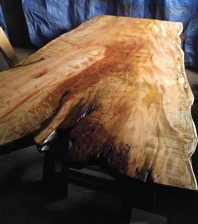Large Live Edge Slabs all species BIG ASS Slabs 28 inches wide in a single slab image 1