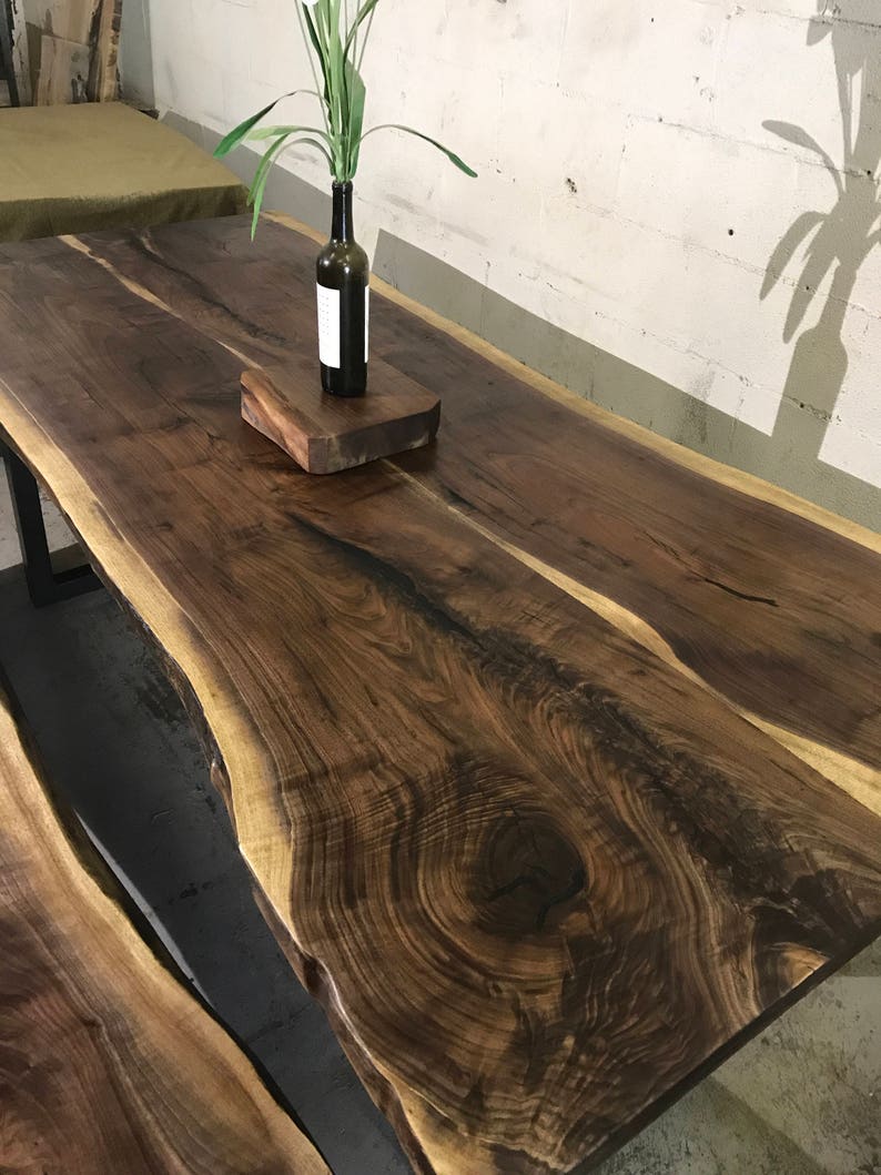 Black Walnut Live Edge Table The Stunner image 9