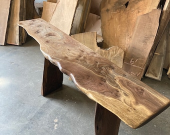Walnut Entry/Sofa Table- Custom made in all sizes