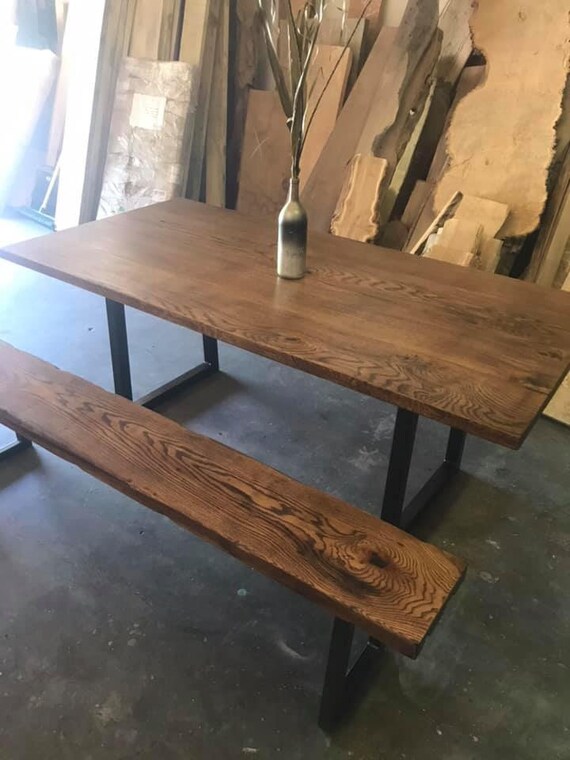 The Classic Oak Contemporary Style Solid Chestnut Oak Table With