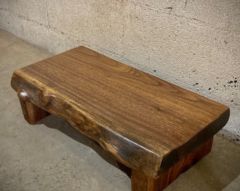 Live Edge Step Stool
