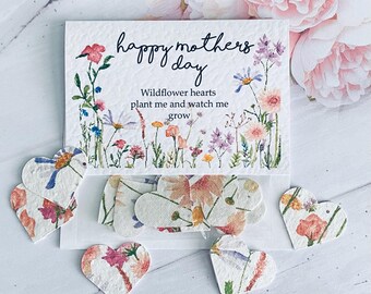 Mothers Day Wildflower Seed Card – Plantable Bee Friendly Gift
