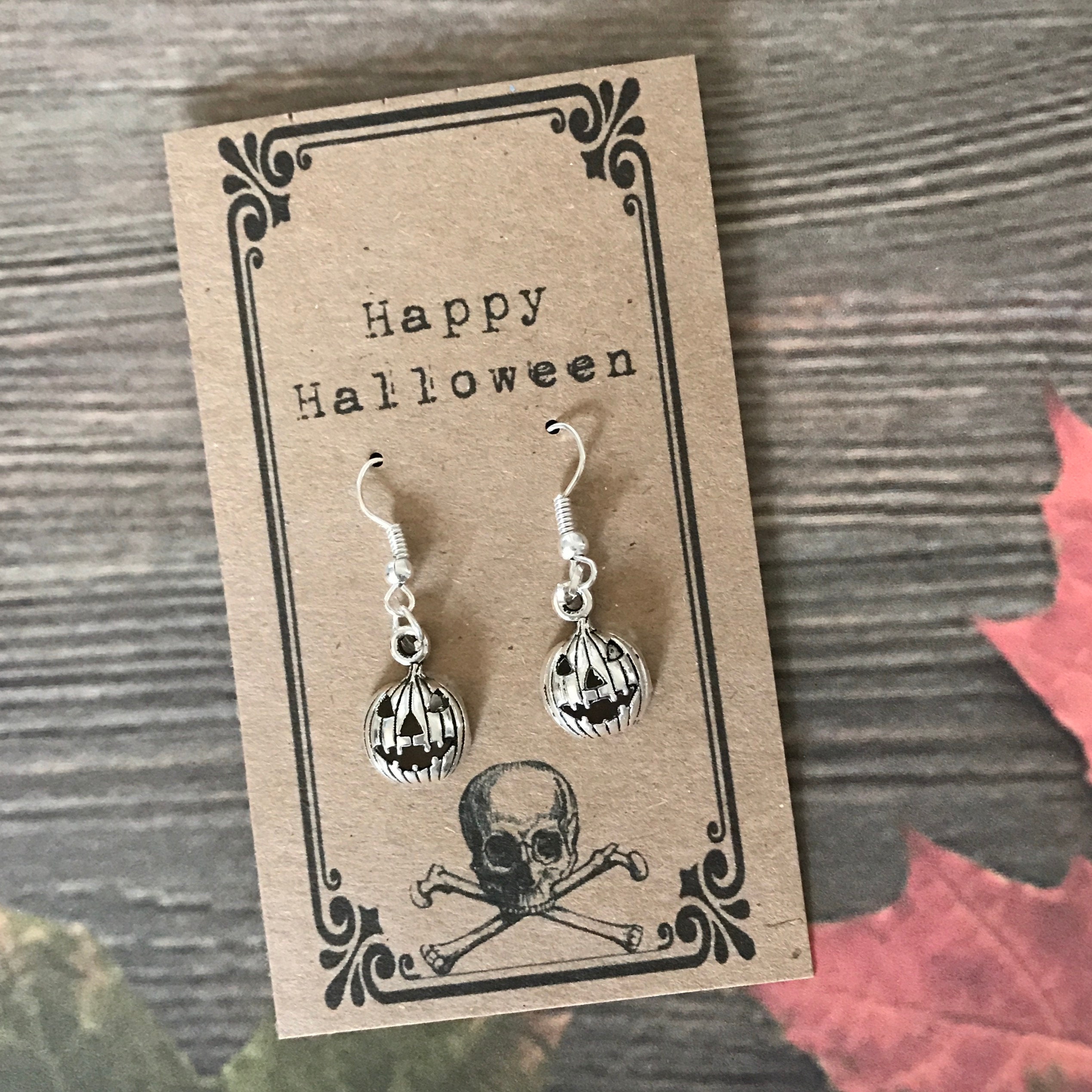 Halloween Earrings Halloween Jewelry, Halloween, Halloween Gift, Skull Earrings, Pumpkin Earrings, Halloween Party, Halloween Ghost