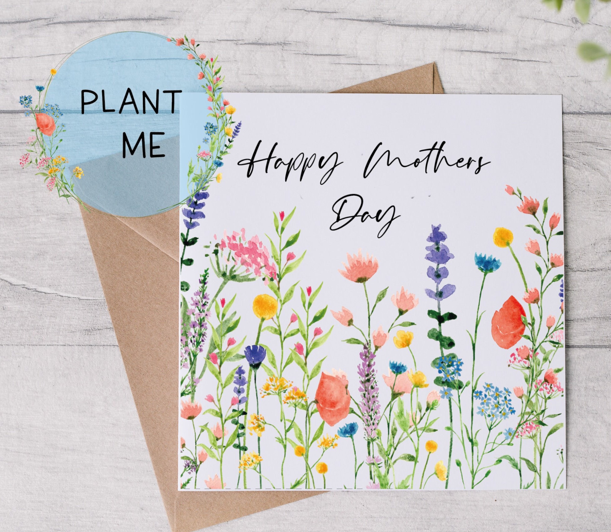 Choice Of Four Mother's Day Plantable Flower Seed Paper Greeting Cards –  Helen Jeanne, Seed Paper