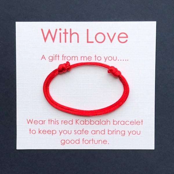 Red String Bracelet Etsy Ireland