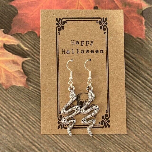 Halloween Earrings Halloween Jewelry, Halloween, Halloween Gift, Skull Earrings, Pumpkin Earrings, Halloween Party, Halloween Ghost