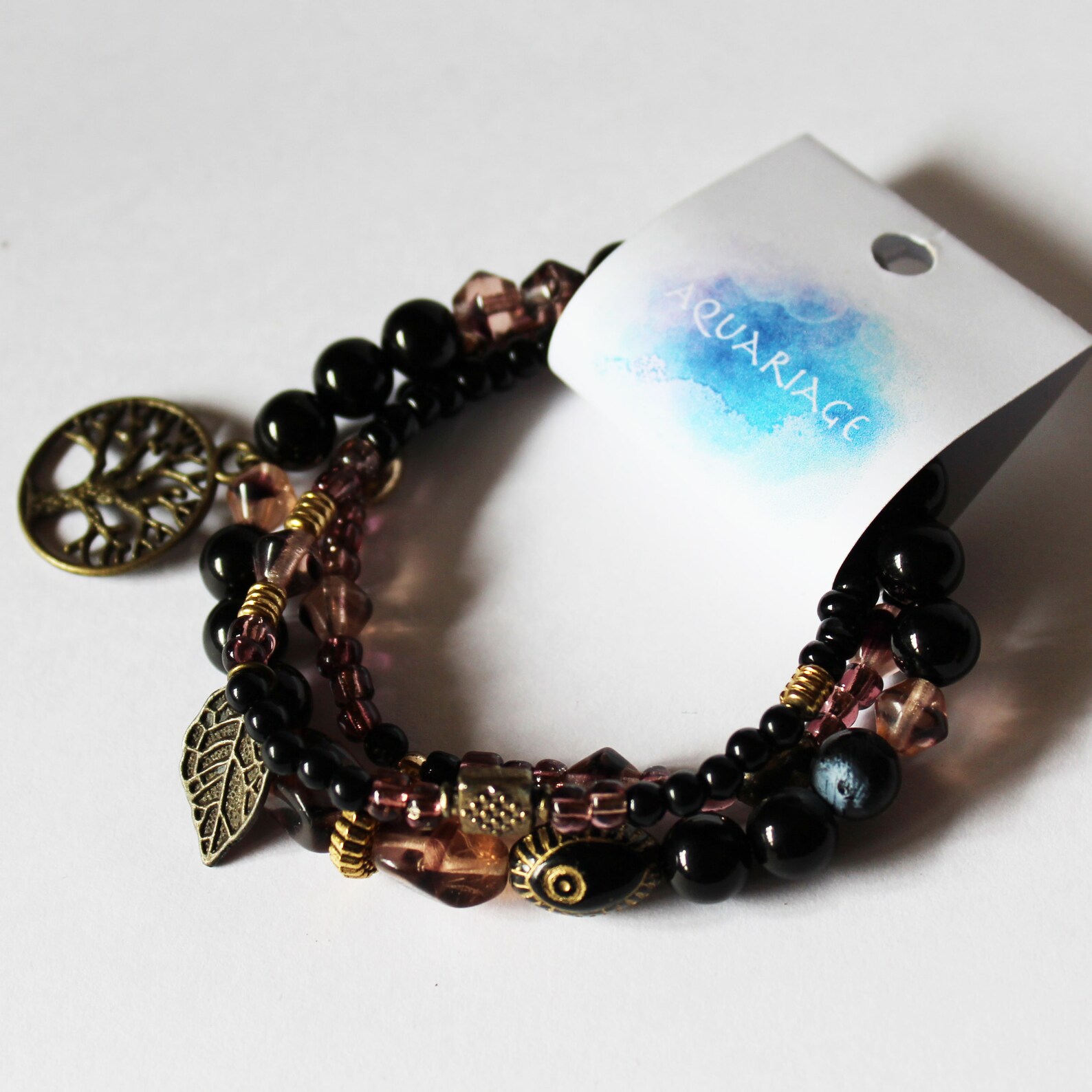 Beaded Bracelet Stack Witchcraft Stretch Bracelets Etsy