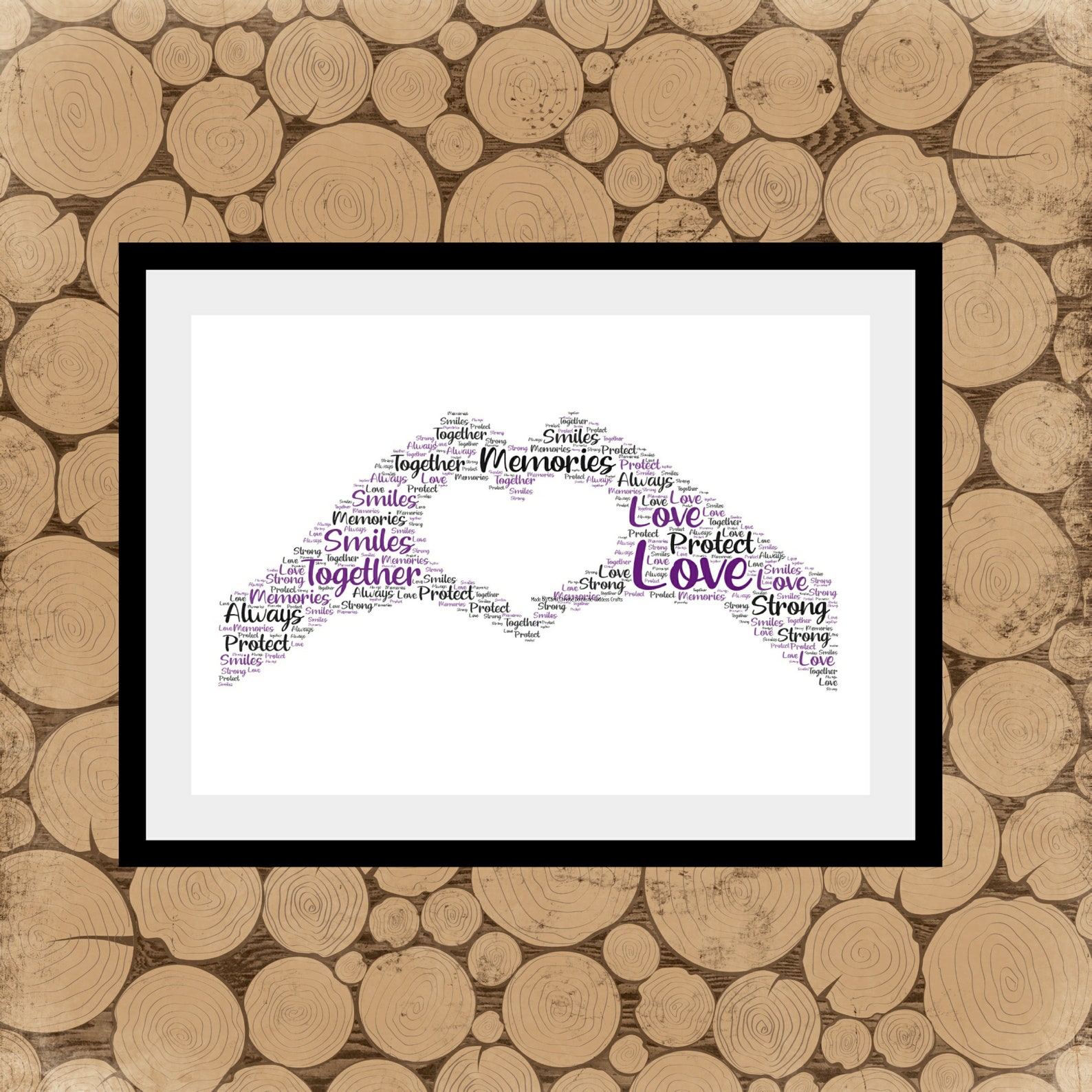 Heart Shaped Wordle, Heart Shaped Word Collage, Heart in Hands Collage
