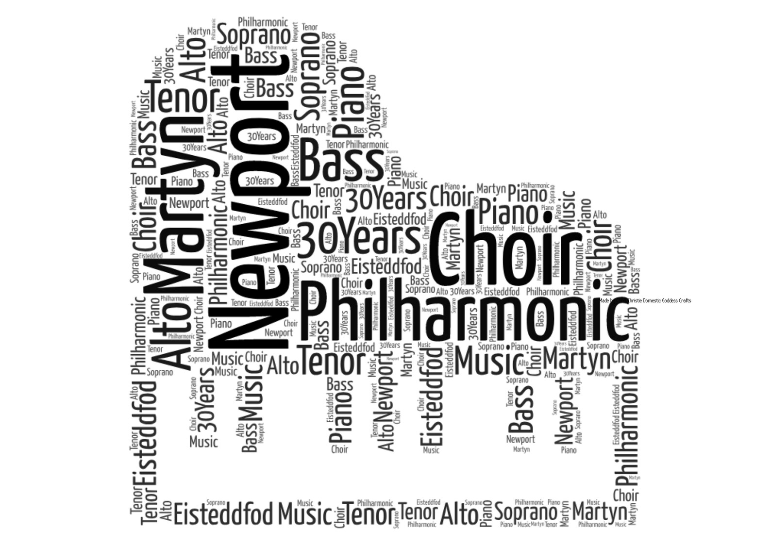Piano Print Piano Word Collage Piano Word Art Gift for Etsy