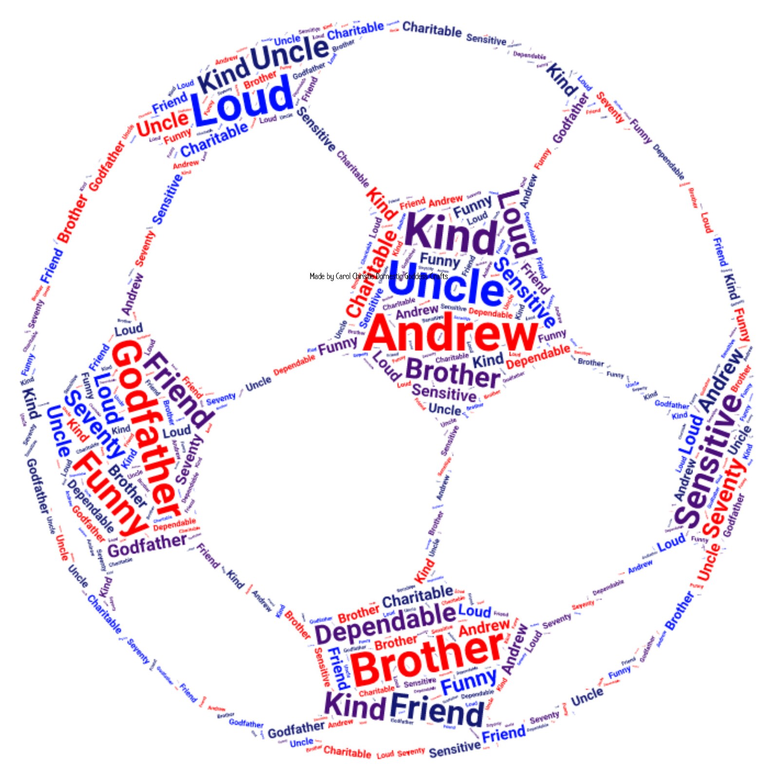 Football Word Art, Football Wordle, Football Word Collage, Football