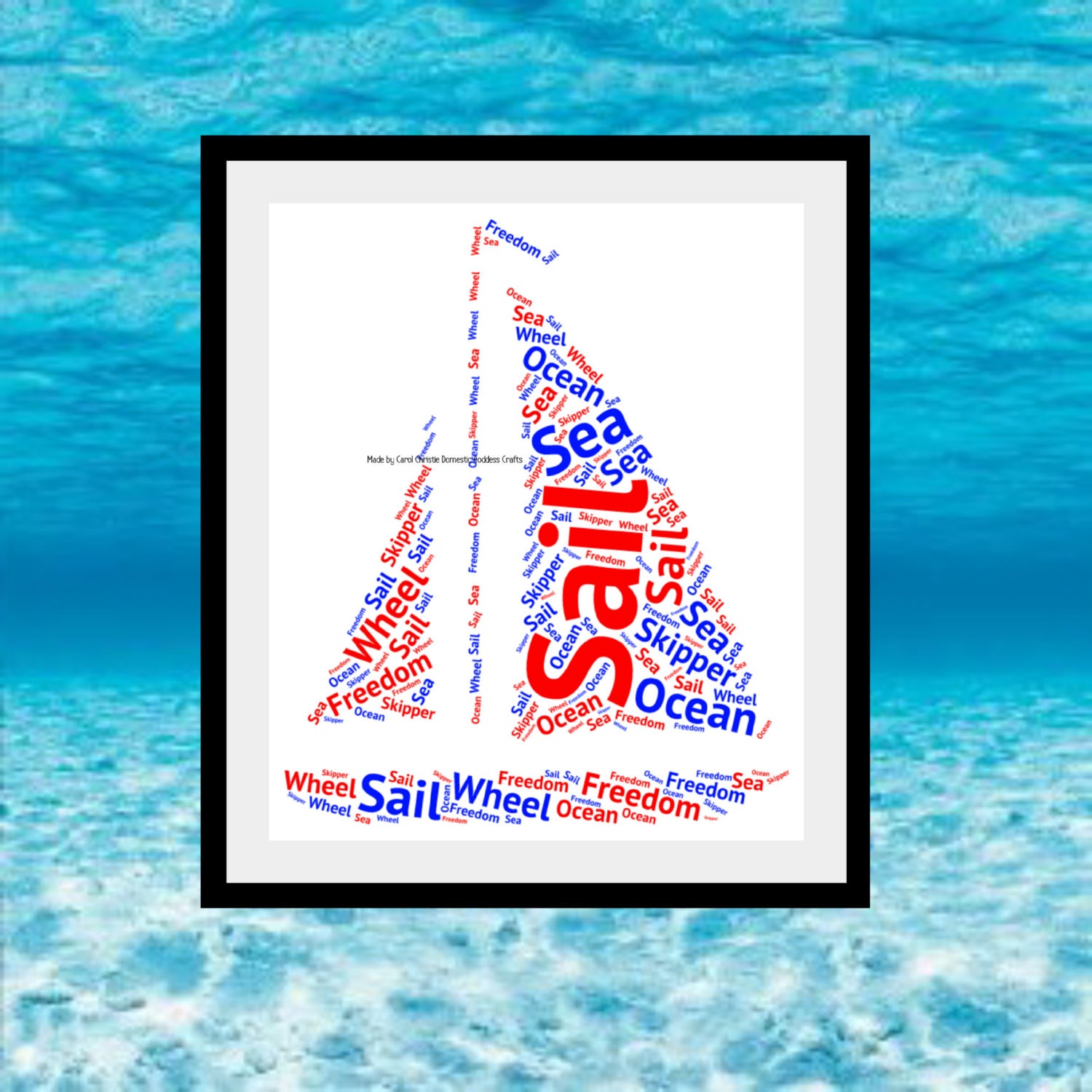 sailboat one word