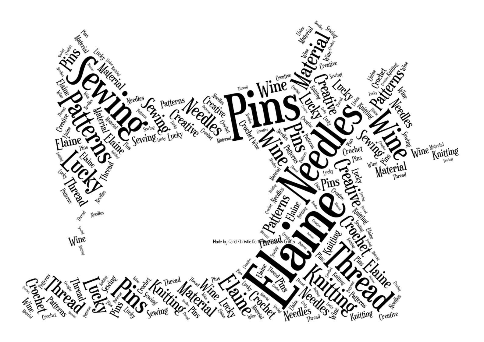 Sewing Machine Print Personalised Sewing Machine Sewing Etsy