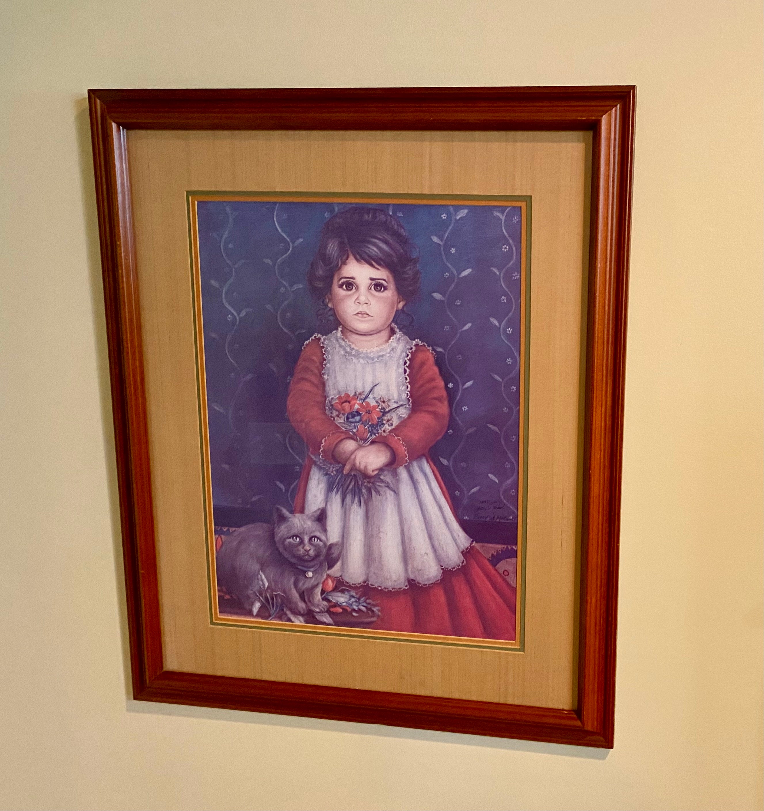 額装品/CAT 1983/ウィル バーネット/ポスター Lot - Will Barnet. 