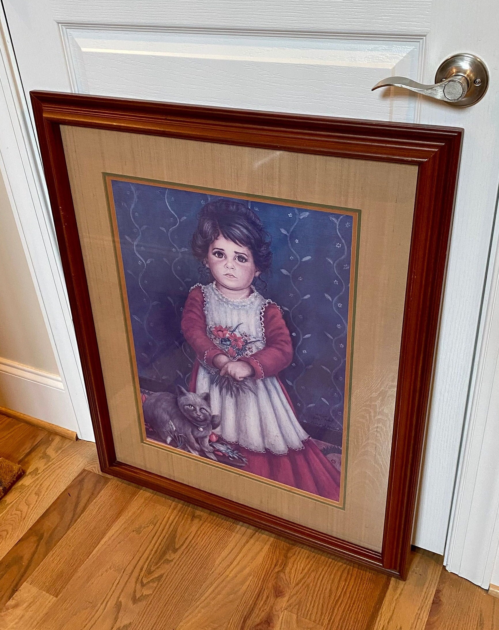 額装品/CAT 1983/ウィル バーネット/ポスター