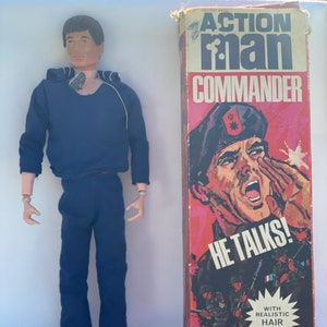 Action Man Commander. Palitoy Ltd. Boxed. Design number 918500. Cat. No. 34009.