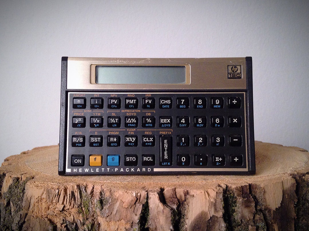HP-12C Original Made in USA RPN電卓　ジャンク HP-12C Original Made in USA RPN電卓ジャンク