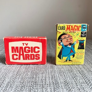 TV Magic Cards and Card Magic by Ed-U-Cards - Learn Magic - Magician School