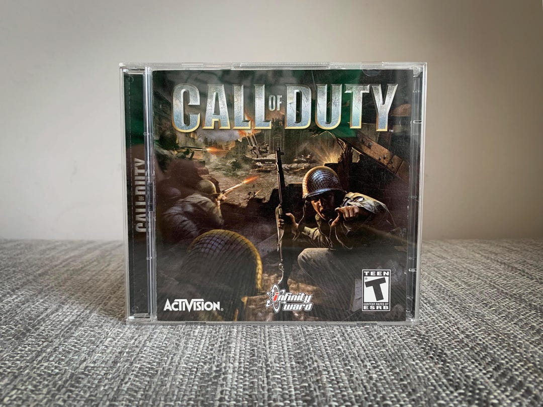Vintage 2003 Call of Duty PC Game - Original V1.0 2-disc Edition ...
