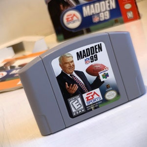 Nintendo N64 Madden 99 in Original Packaging EA Sports
