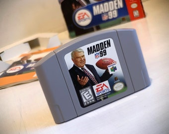 Nintendo N64 Madden 99 in Original Packaging EA Sports