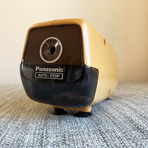 Vintage Panasonic Pencil Sharpen Auto-Stop Model Number KP-88A