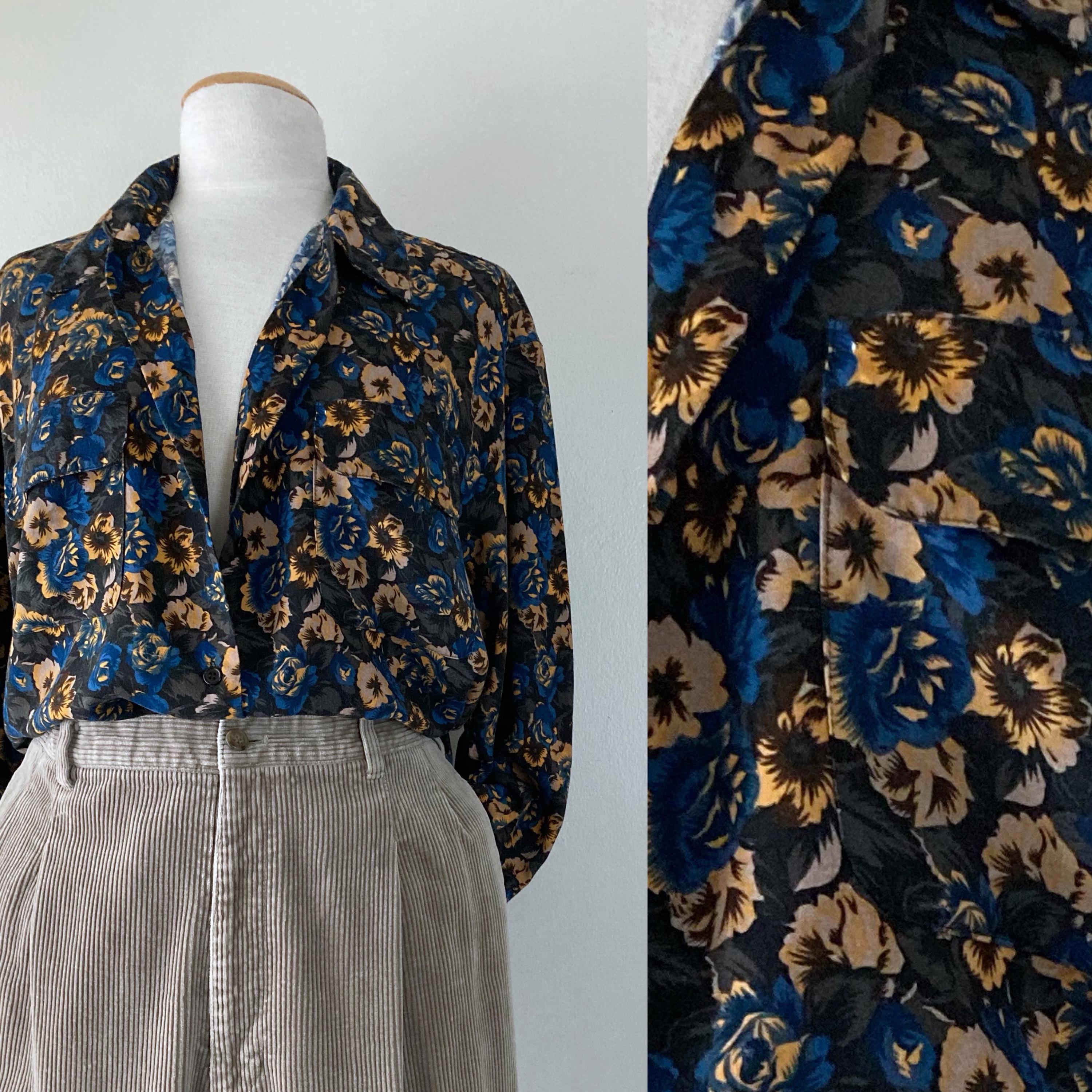 Vintage Rayon Shirt - Etsy
