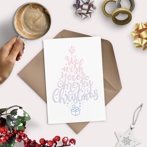 Wir wünschen Ihnen ein frohes Weihnachten Grußkarte - lustig - Generisch - Weihnachtsbaum - Weihnachten