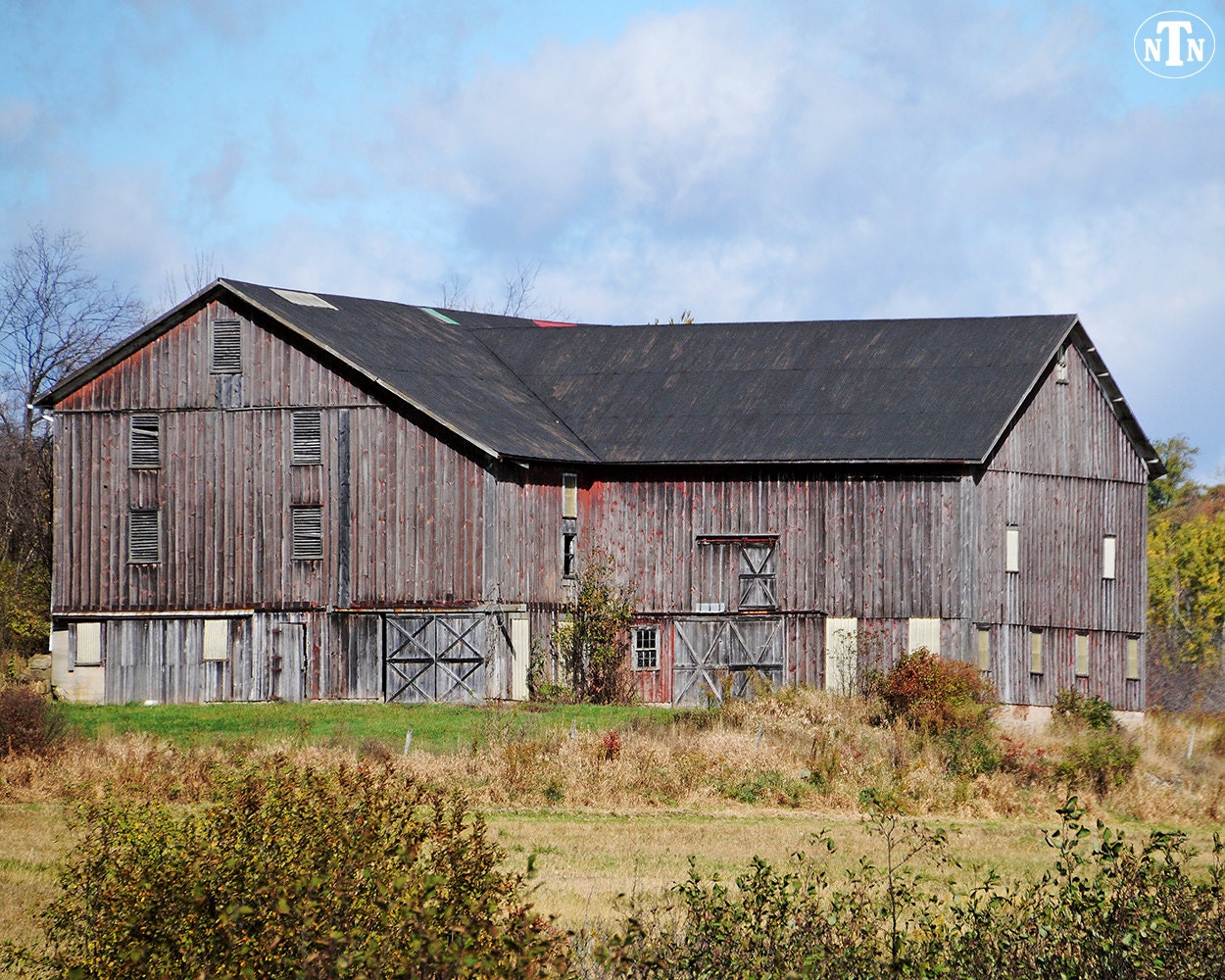 wooden barn garrett county maryland harvest farm nature etsy