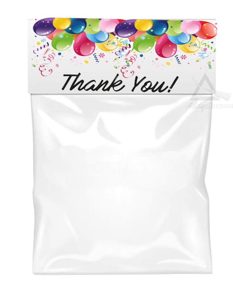 Download Favor Template and mockup candy bag Printable Bag Toppers ...