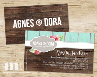 agnes and dora business card rustic wood custom agnes dora business card small business marketing consultant shabby chic printable - Rustic Business Cards agnes and dora business card rustic wood custom agnes dora business card small business marketing consultant shabby chic printable - Rustic Business Cards