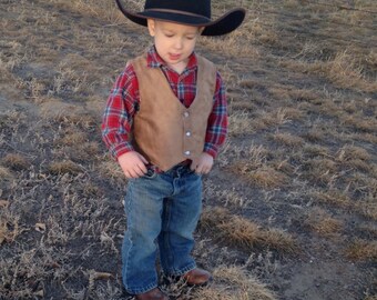 Vest, infant, baby, toddler western wedding cowboy costume western cowboy birthday cowgirl birthday
