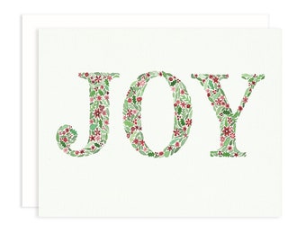 Joy Holiday Greeting Card